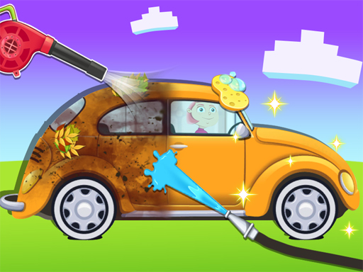 My Little Car Wash Online Game