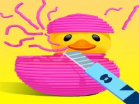 Rubber Band Slice Cutting Online Game