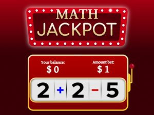 Math Jackpot Online Puzzle Game
