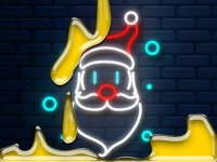 Neon Color Fill Puzzle