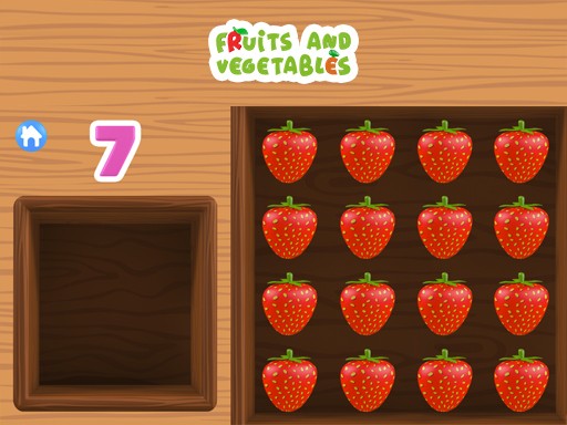 Fruits and Vegetables Puzzle Game
