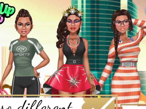 She is so Different - Dress Up Game