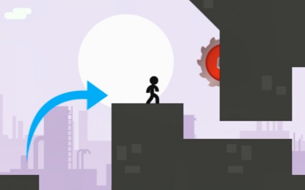 Stickman Vector: Platform Challenge Online Game