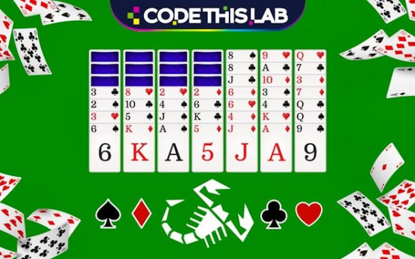 Scorpion Solitaire Online Card Game