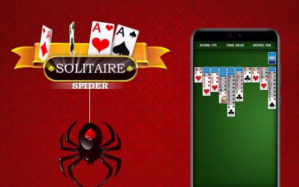 Spider Solitaire Deluxe: Classic Card Puzzle Game
