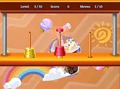 Stacked Logic: Color & Number Puzzle