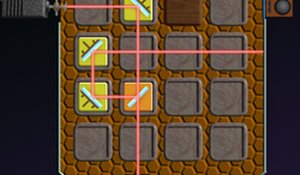 Reflective Beam Logic Puzzle